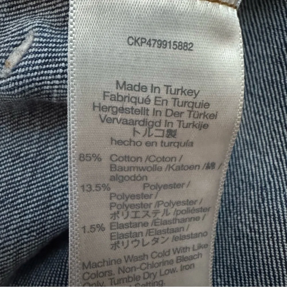 Madewell Mid Rise Kick Out Crop Jeans in Luana Wash Seam Edition Size 30 - Picture 10 of 14